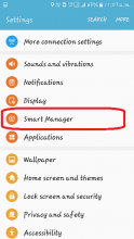 click on smart manager